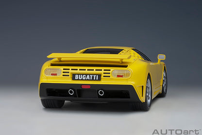 AUTOart Bugatti EB110 SS Giallo Bugatti (Yellow) 1:18