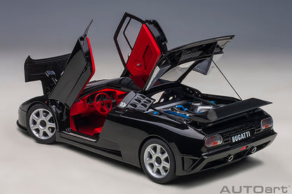 AUTOart Bugatti EB110 SS Nero Vernice (Black) 1:18