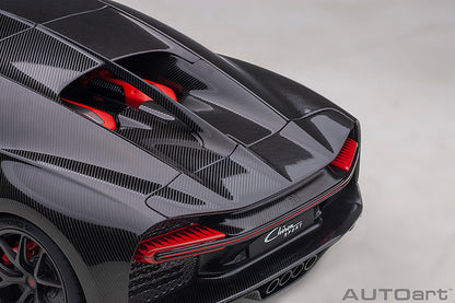 AUTOart 2019 Bugatti Chiron Sport Italian Red w/ Carbon Fiber 1:18