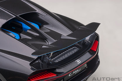 AUTOart 2019 Bugatti Chiron Sport French Racing Blue & Carbon Fiber 1:18