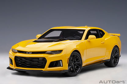 AUTOart 2017 Chevy Camaro ZL1 Bright Yellow 1:18