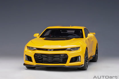 AUTOart 2017 Chevy Camaro ZL1 Bright Yellow 1:18