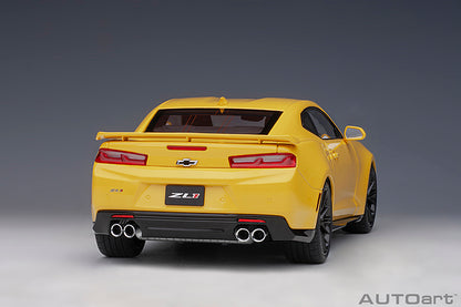 AUTOart 2017 Chevy Camaro ZL1 Bright Yellow 1:18