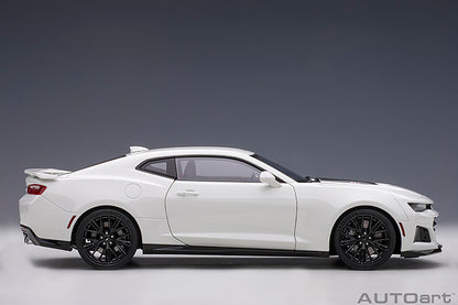 AUTOart 2017 Chevy Camaro ZL1 Summit White 1:18