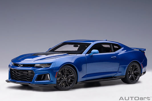 AUTOart 2017 Chevy Camaro ZL1 Hyper Blue Metallic 1:18