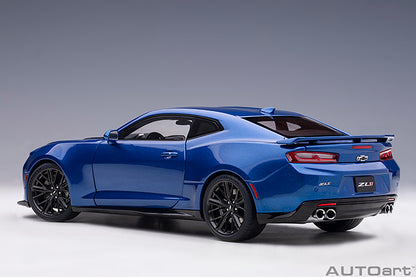 AUTOart 2017 Chevy Camaro ZL1 Hyper Blue Metallic 1:18