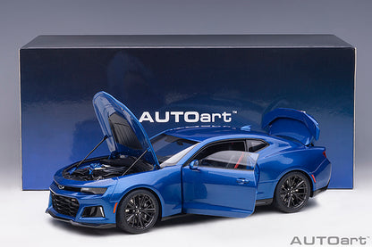 AUTOart 2017 Chevy Camaro ZL1 Hyper Blue Metallic 1:18