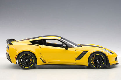 AUTOart Chevrolet Corvette C7 Z06 C7R Edition, Corvette Racing Yellow 1:18