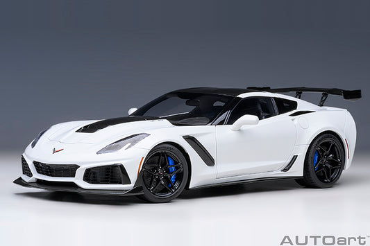 AUTOart Chevy Corvette ZR1 Arctic White 1:18