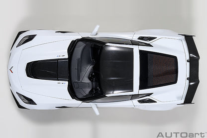 AUTOart Chevy Corvette ZR1 Arctic White 1:18