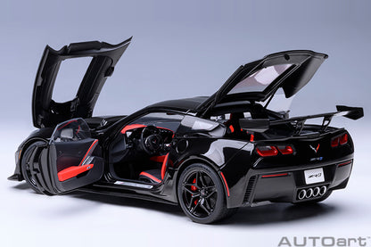 AUTOart Chevy Corvette ZR1 Gloss Black 1:18