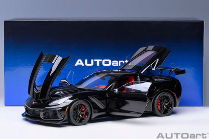 AUTOart Chevy Corvette ZR1 Gloss Black 1:18