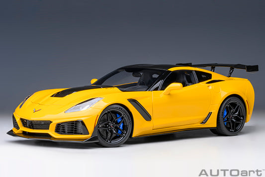 AUTOart Chevy Corvette ZR1 Corvette Racing Yellow Tintcoat 1:18