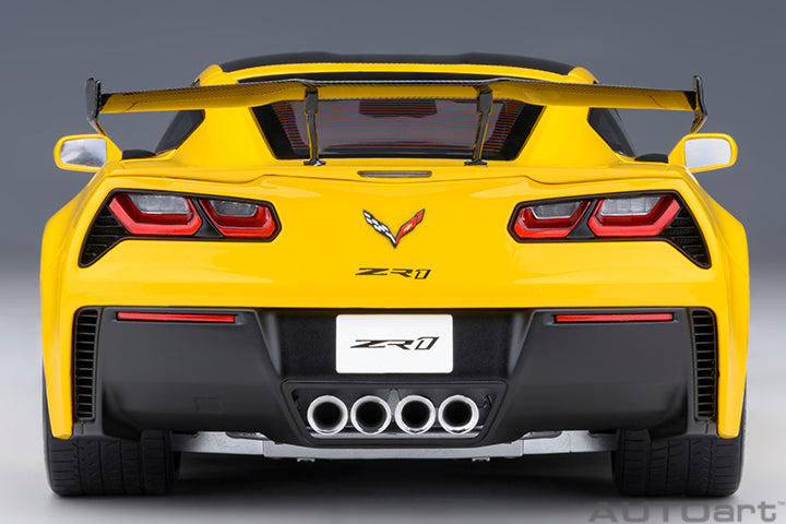 AUTOart Chevy Corvette ZR1 Corvette Racing Yellow Tintcoat 1:18