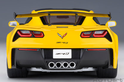 AUTOart Chevy Corvette ZR1 Corvette Racing Yellow Tintcoat 1:18