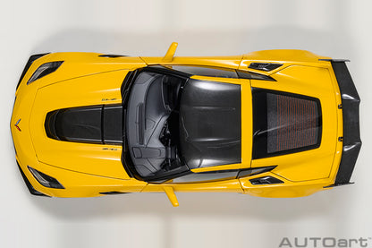 AUTOart Chevy Corvette ZR1 Corvette Racing Yellow Tintcoat 1:18