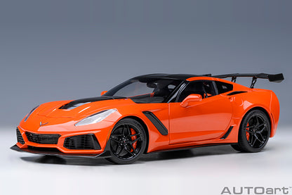 AUTOart Chevy Corvette ZR1 Sebring Orange Tintcoat 1:18