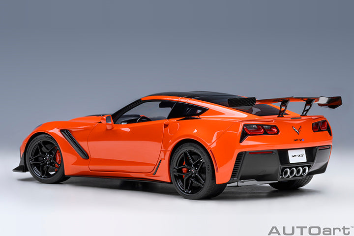 AUTOart Chevy Corvette ZR1 Sebring Orange Tintcoat 1:18