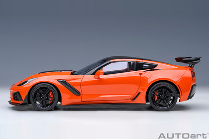 AUTOart Chevy Corvette ZR1 Sebring Orange Tintcoat 1:18