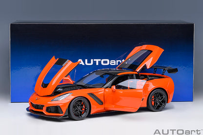 AUTOart Chevy Corvette ZR1 Sebring Orange Tintcoat 1:18