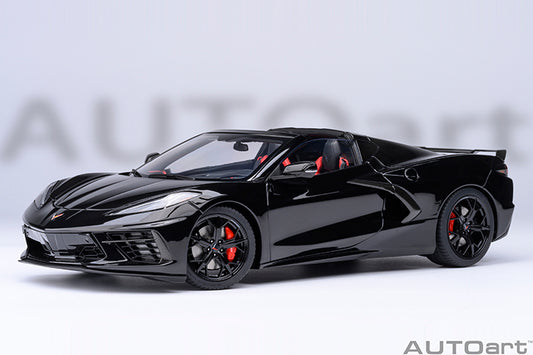 AUTOart Chevy Corvette C8 Z51 Black 1:18