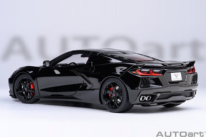 AUTOart Chevy Corvette C8 Z51 Black 1:18