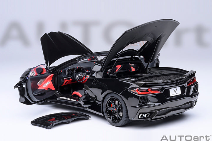 AUTOart Chevy Corvette C8 Z51 Black 1:18