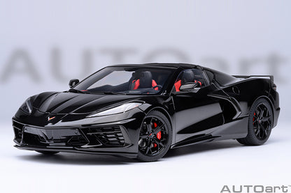 AUTOart Chevy Corvette C8 Z51 Black 1:18