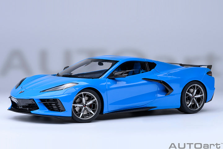 AUTOart Chevy Corvette C8 Z51 Rapid Blue 1:18