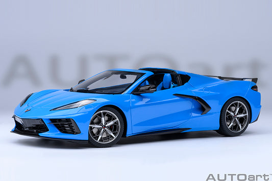 AUTOart Chevy Corvette C8 Z51 Rapid Blue 1:18