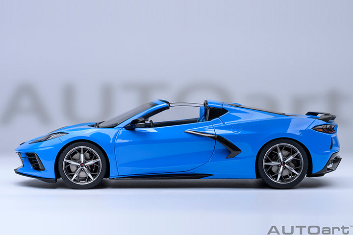 AUTOart Chevy Corvette C8 Z51 Rapid Blue 1:18