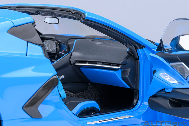 AUTOart Chevy Corvette C8 Z51 Rapid Blue 1:18