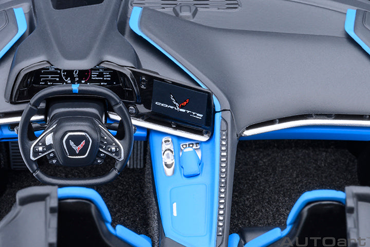 AUTOart Chevy Corvette C8 Z51 Rapid Blue 1:18