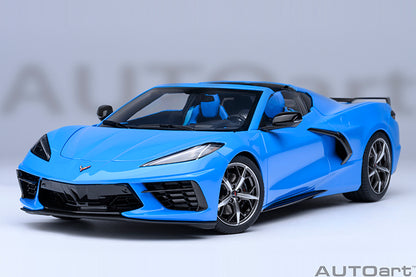 AUTOart Chevy Corvette C8 Z51 Rapid Blue 1:18