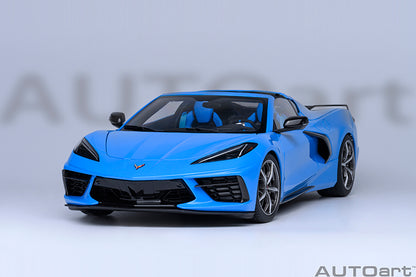 AUTOart Chevy Corvette C8 Z51 Rapid Blue 1:18