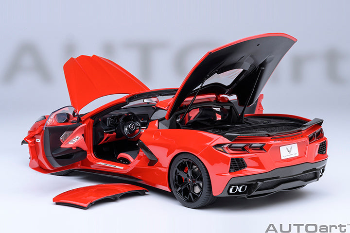 AUTOart Chevy Corvette C8 Z51 Torch Red 1:18