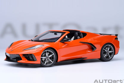 AUTOart Chevy Corvette C8 Z51 Sebring Orange 1:18