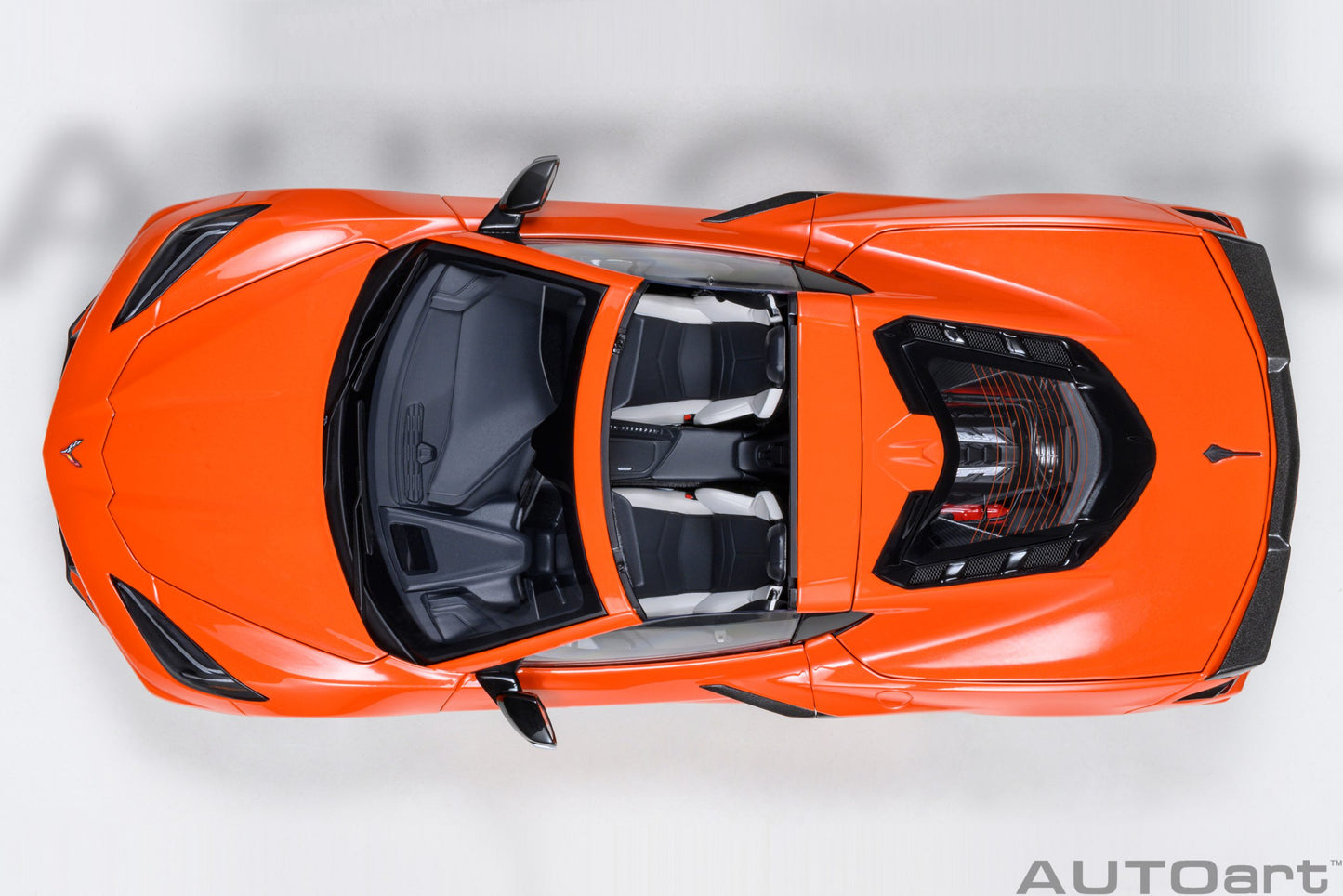 AUTOart Chevy Corvette C8 Z51 Sebring Orange 1:18