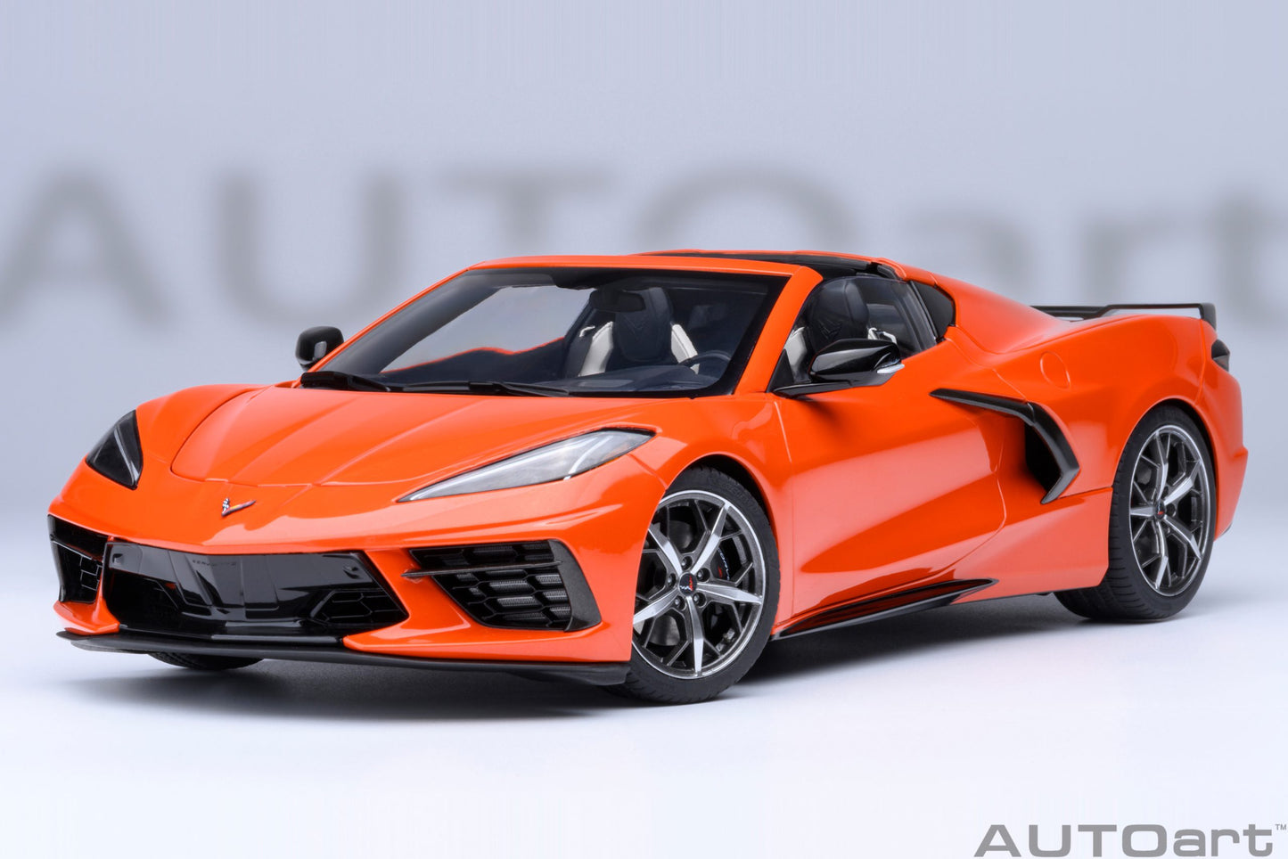 AUTOart Chevy Corvette C8 Z51 Sebring Orange 1:18