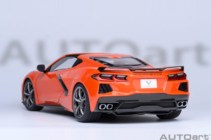 AUTOart Chevy Corvette C8 Z51 Sebring Orange 1:18