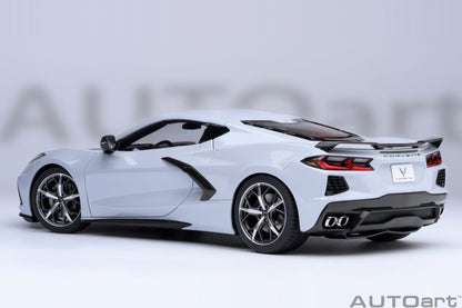 AUTOart 2020 Chevy Corvette C8 Z51 Ceramic Matrix Grey Metallic 1:18