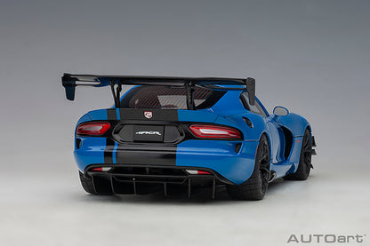 AUTOart 2017 Dodge Viper GTS-R Commemorative Edition ACR Competition Blue w/ Black Stripes 1:18