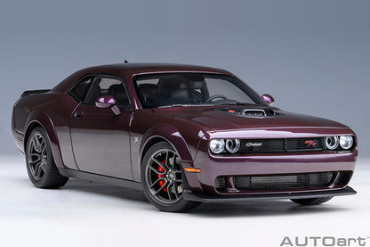 AUTOart 2022 Dodge Challenger R/T Scat Pack Widebody Hellraisin 1:18