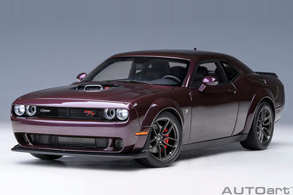 AUTOart 2022 Dodge Challenger R/T Scat Pack Widebody Hellraisin 1:18