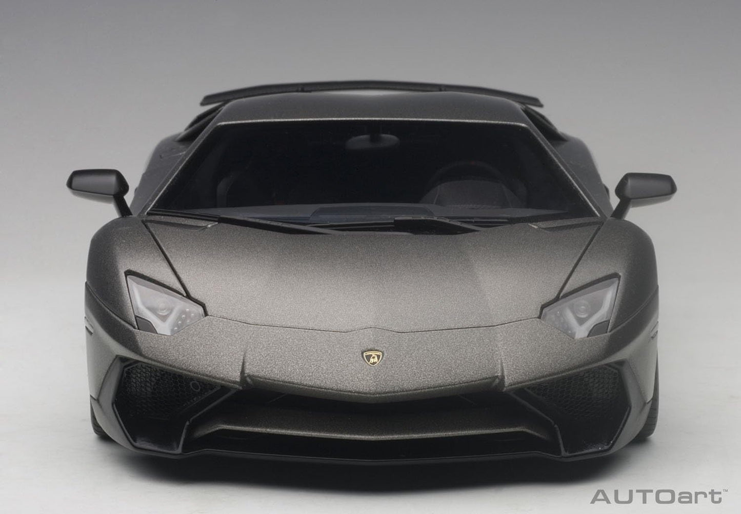 AUTOart 2015 Lamborghini Aventador LP750-4SV Titanium Matte Grey 1:18