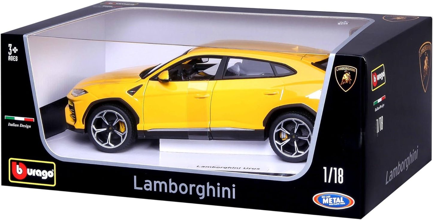 Bburago 2018 Lamborghini Urus Yellow 1:18