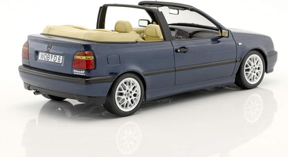 Norev 1995 VW Golf Cabriolet MK3 Dark Blue Metallic 1:18