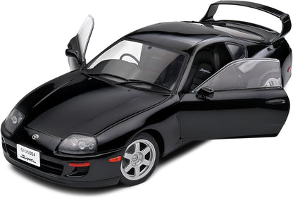 Solido 1993 Toyota Supra MK4 (A80) Black 1:18