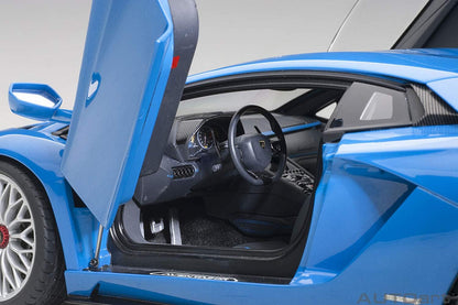 AUTOart 2017 Lamborghini Aventador S Blue Nila 1:18