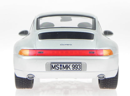 Norev 1993 Porsche 911 993 Carrera Silver Metallic 1:18 LIMITED